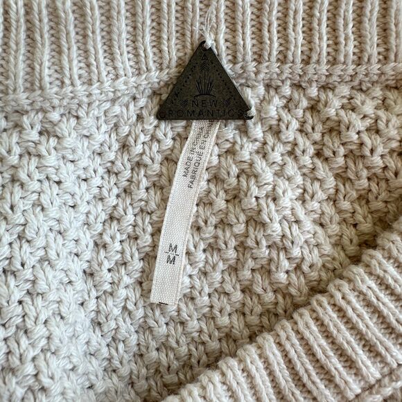 Free People Cream Sleeveless Sweater - Picture 6 of 7